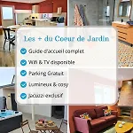 Coeur De Jardin - Prive - Jacuzzi - Unique & Cosy - Europa-park Lejlighed *