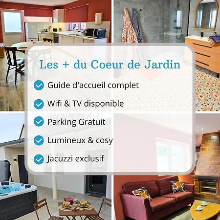 Coeur De Jardin - Prive - Jacuzzi - Unique & Cosy - Route Des Vins Lejlighed *