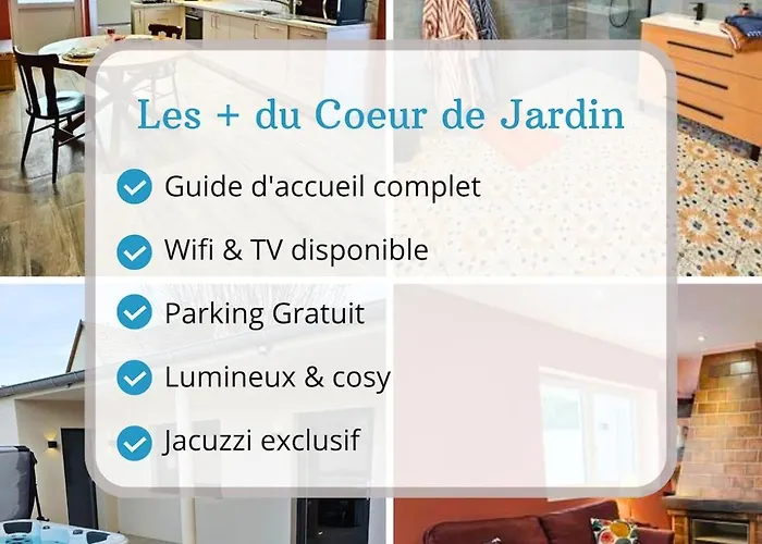 Coeur De Jardin - Prive - Jacuzzi - Unique & Cosy - Europa-park Apartment *